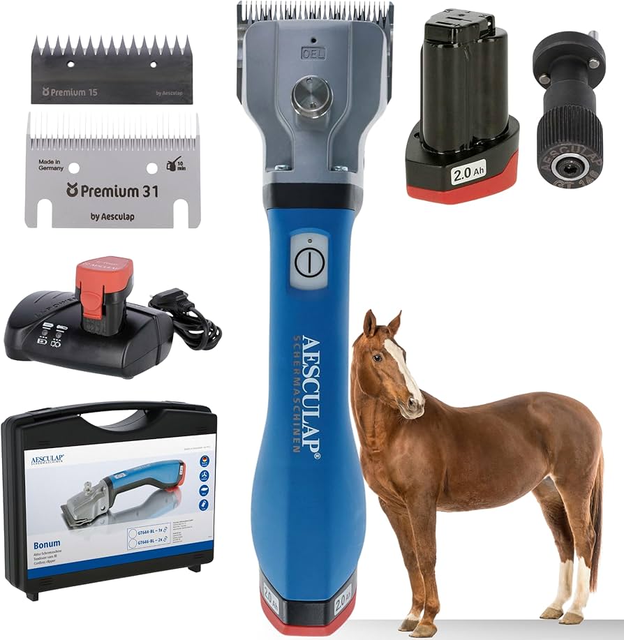scheerkoppen paarden slijpen